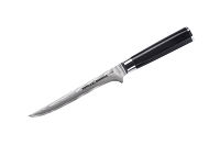 Нож кухонный "Samura DAMASCUS" обвалочный 165 мм, дамаск 67 слоев - фото 1