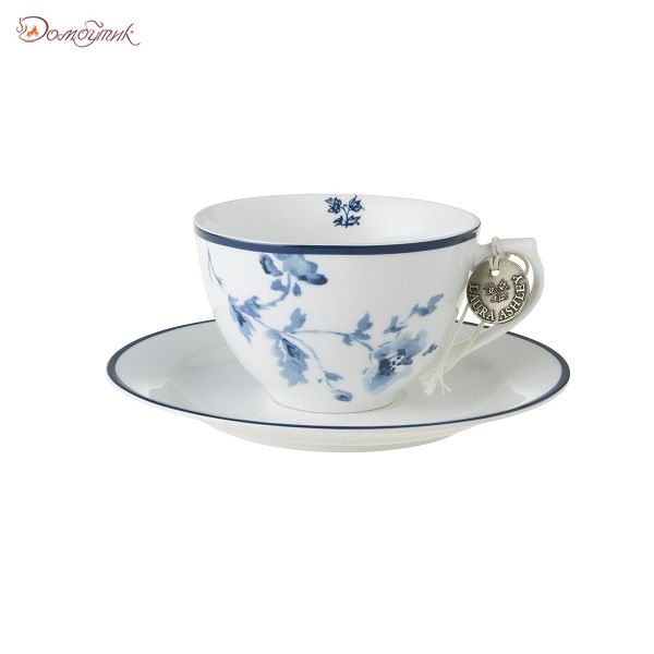 Кофейная пара капучино 260 мл China Rose, Laura Ashley