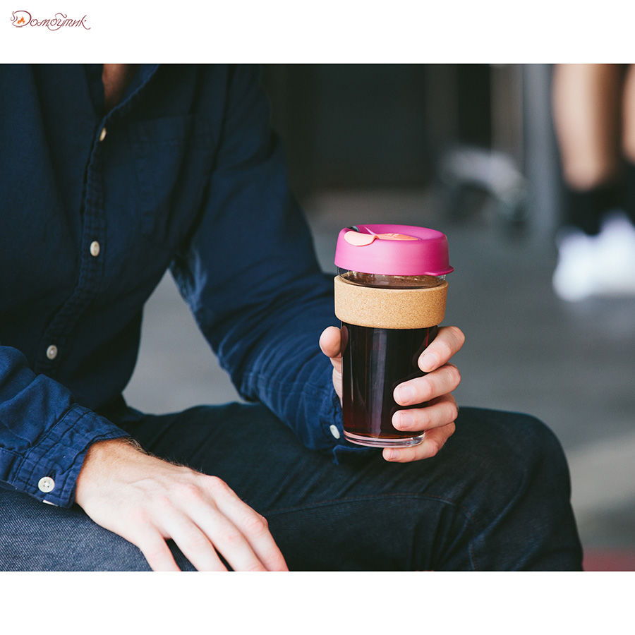 Кружка KeepCup Brew Cork L 454 мл Kangaroo Raw - фото 4