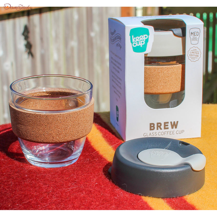 Кружка KeepCup Brew Cork M 340 мл Almond - фото 3