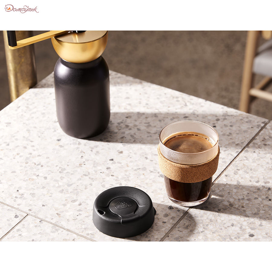 Кружка KeepCup Brew Cork M 340 мл Black - фото 4