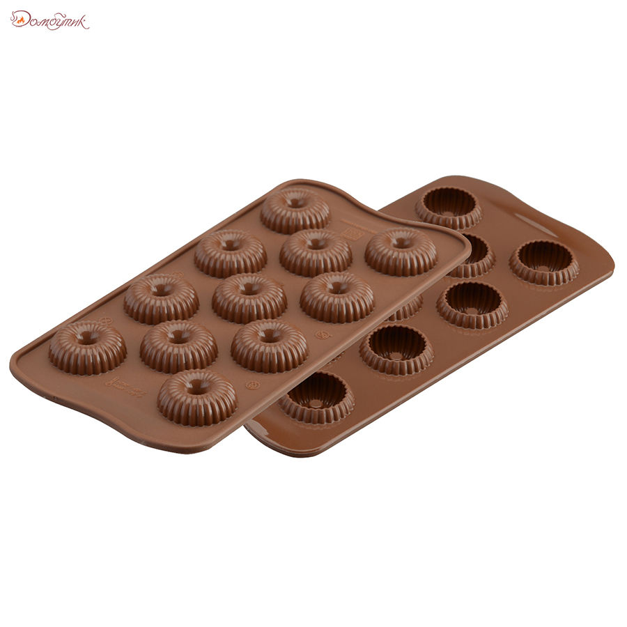 Форма для приготовления конфет Choco Crown 11 х 24 см силиконовая - фото 2