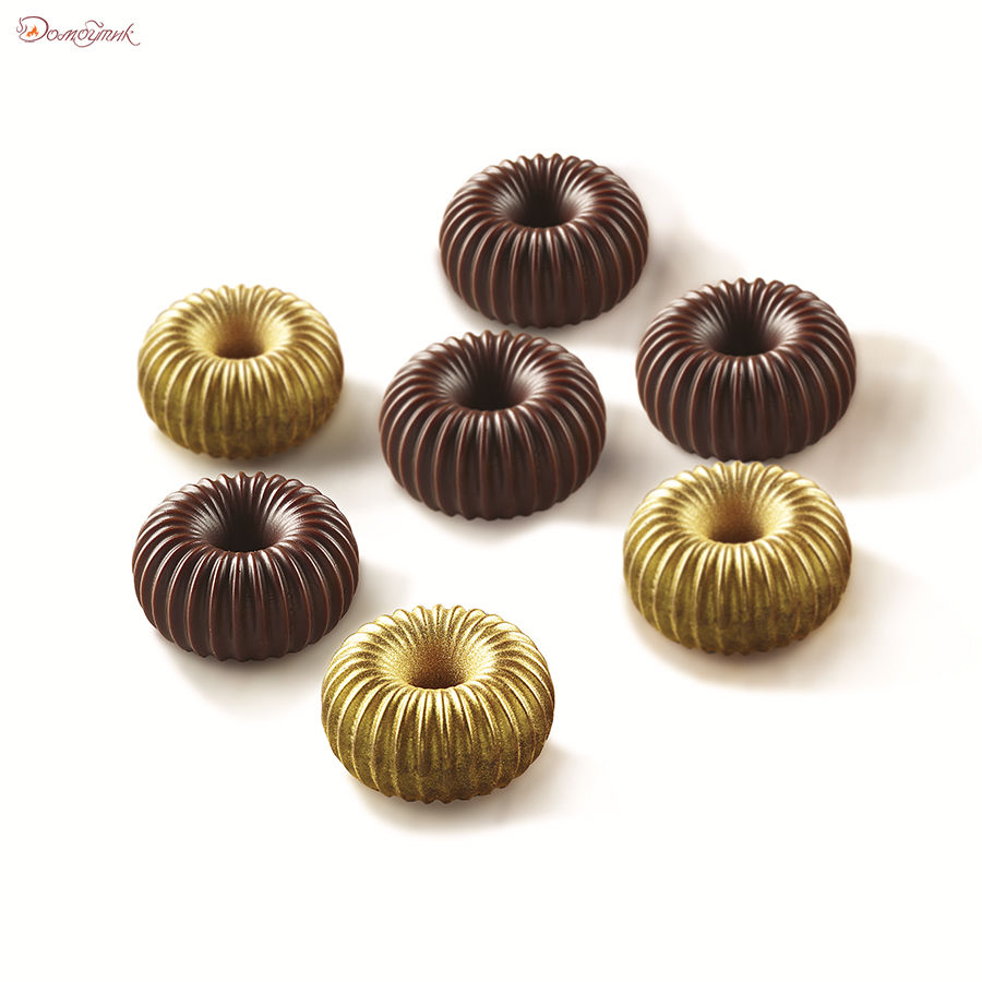 Форма для приготовления конфет Choco Crown 11 х 24 см силиконовая - фото 4