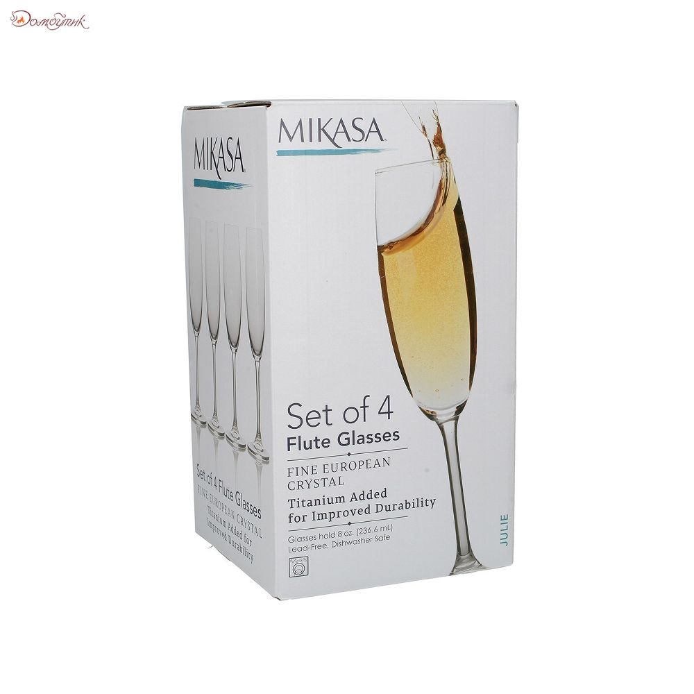 Набор бокалов для игристого вина 237 мл 4 шт. Mikasa - фото 2