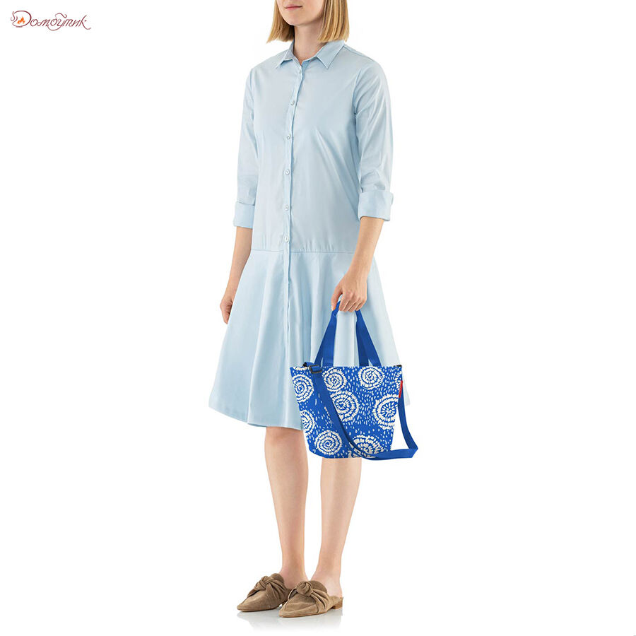 Сумка Shopper XS  batik strong blue - фото 4