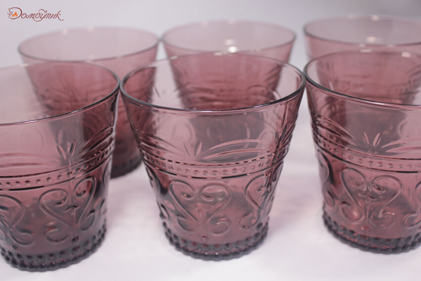 Набор стаканов 6 шт. 240 мл Пурпурный THAI GLASS CERVE - фото 3