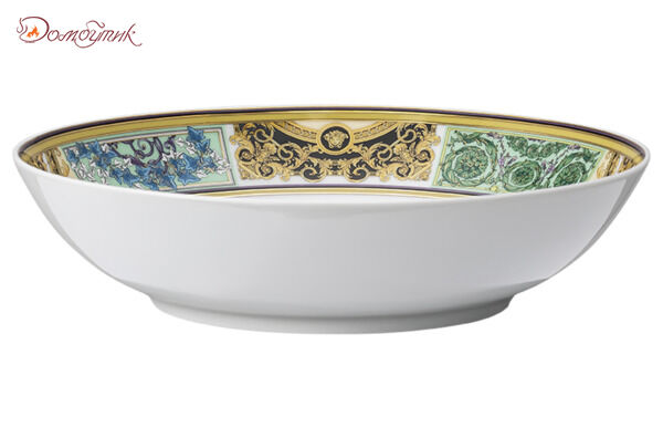 Набор тарелок суповых Rosenthal Versace Барокко Мозаик 22 см, 6 шт, фарфор - фото 5