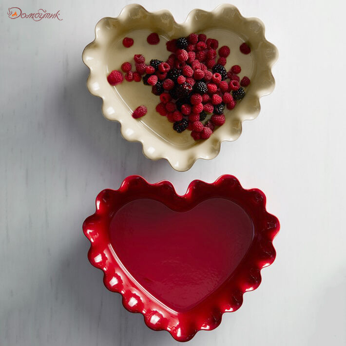 Форма для пирога, "Сердце", цвет: алый - фото 3