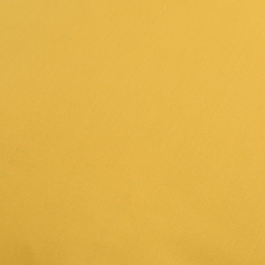 Простыня круглая на резинке из сатина горчичного цвета из коллекции Essential, 75х75х20 см - фото 3