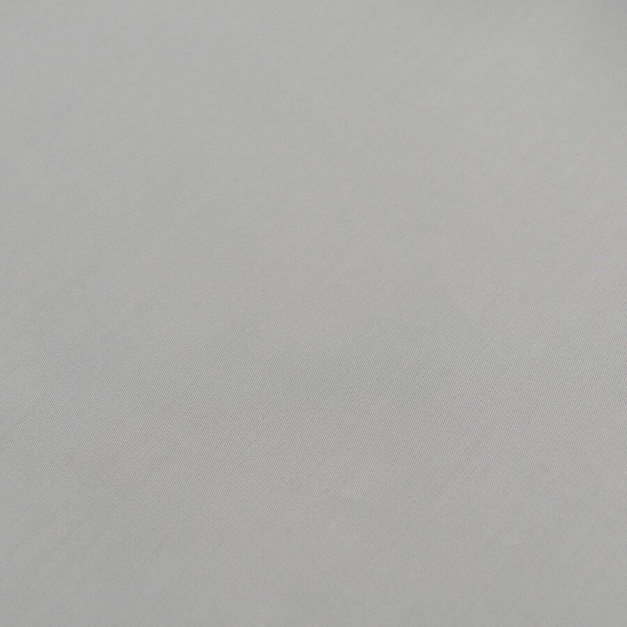 Простыня круглая на резинке из сатина светло-серого цвета из коллекции Essential, 75х75х20 см - фото 3