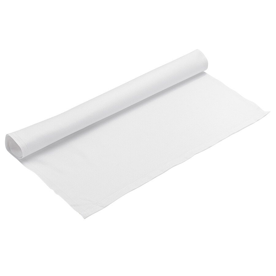 Салфетка белого цвета с фактурным рисунком из хлопка из коллекции Essential, 53х53см - фото 2