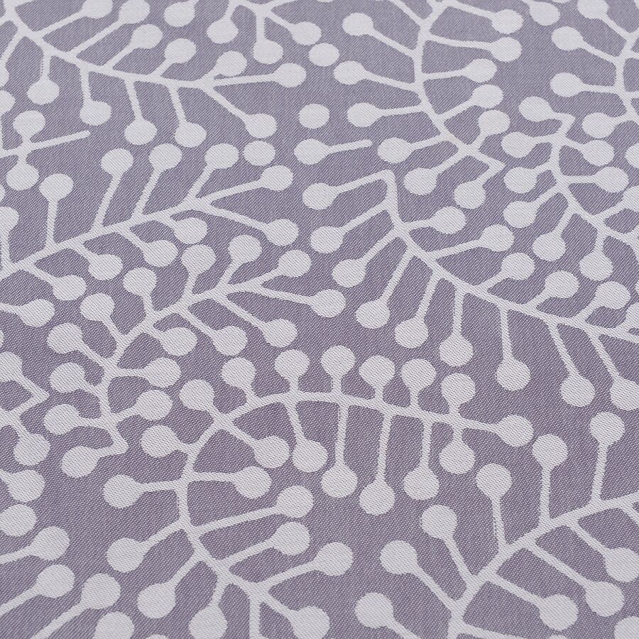 Скатерть из хлопка фиолетово-серого цвета с рисунком Спелая смородина, Scandinavian touch, 180х260см - фото 4