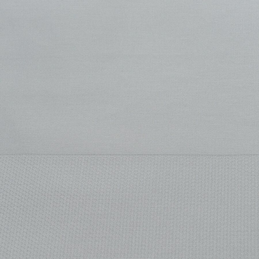 Скатерть классическая серого цвета из хлопка из коллекции Essential, 180х180 см - фото 4