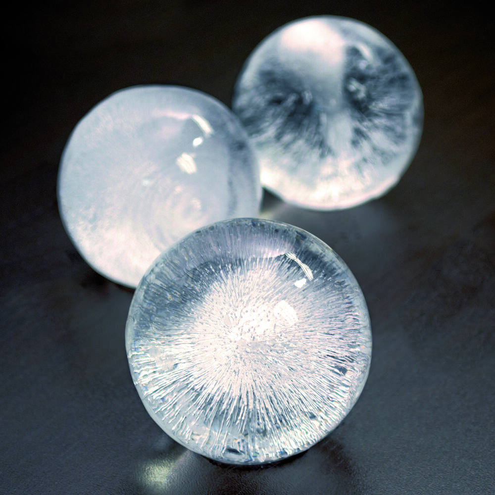 Набор форм для прозрачного льда Tovolo Сфера 9х17 см, 2 шт - фото 2