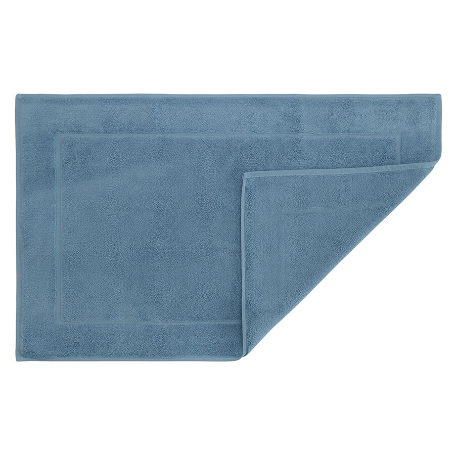Коврик для ванной джинсово-синего цвета из коллекции Essential, 50х80 см - фото 2