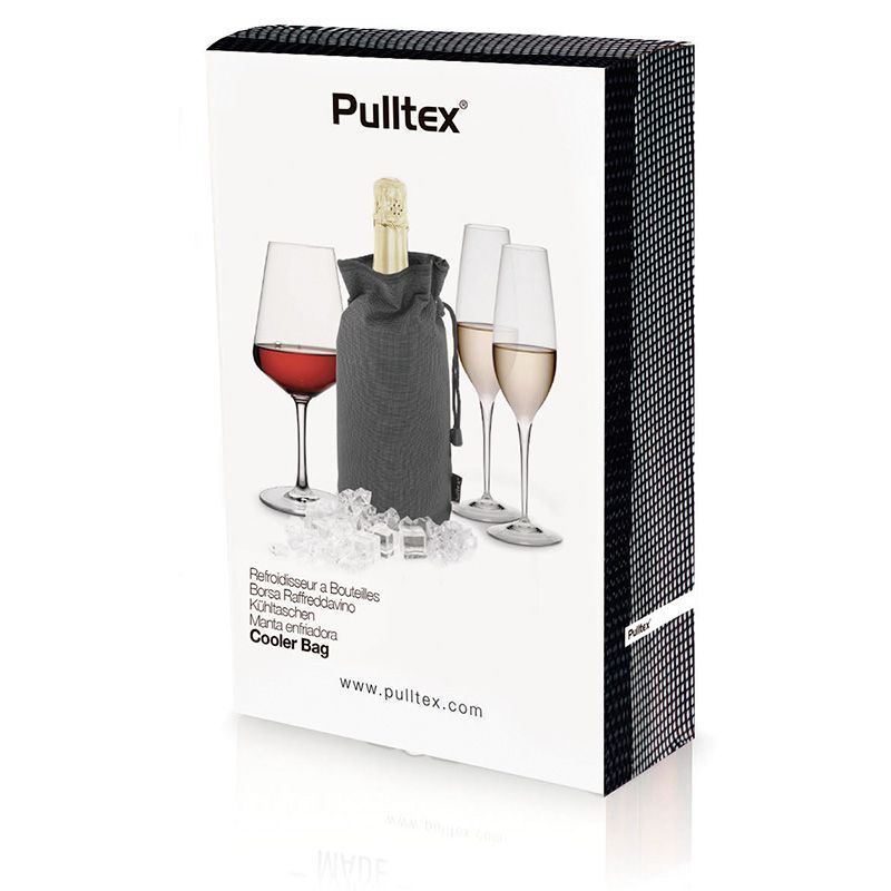 Охлаждающая рубашка для шампанского и вина черная, Pulltex - фото 2