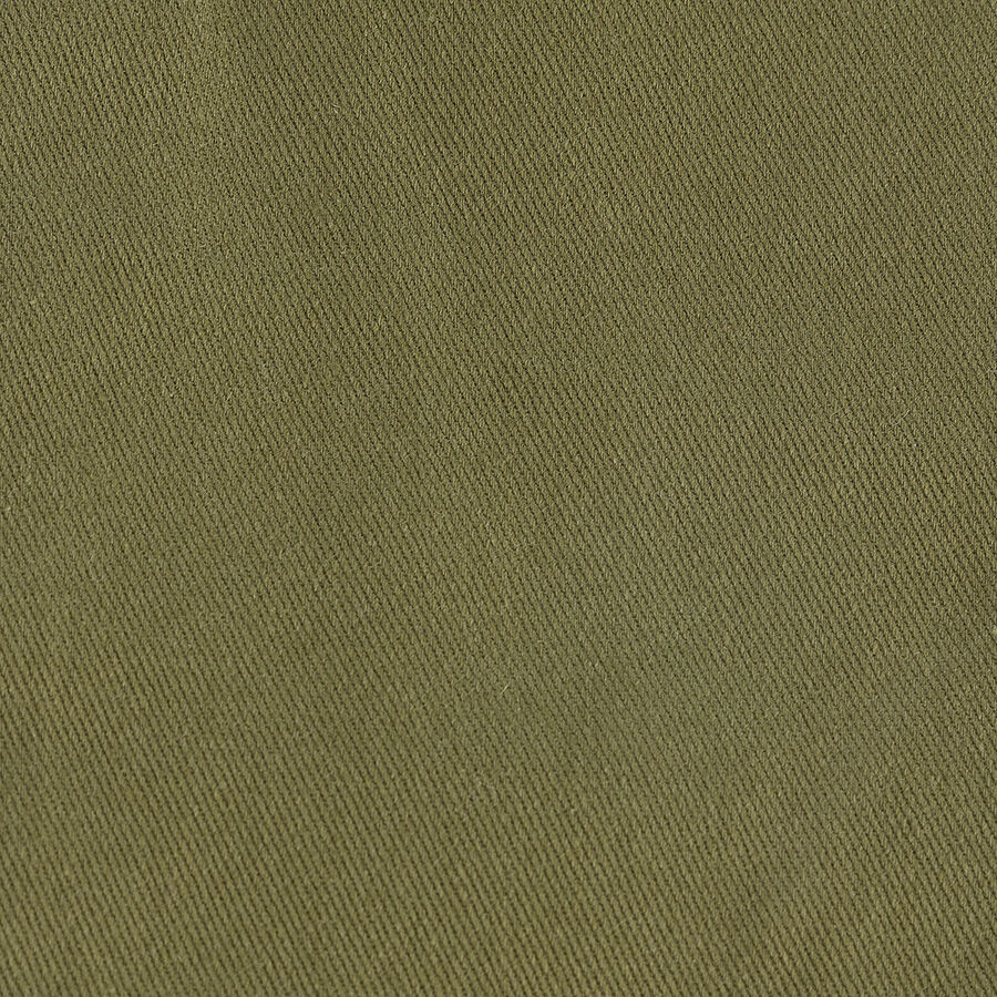 Набор из двух салфеток сервировочных из хлопка оливкового цвета из коллекции Essential, 45х45 см - фото 4