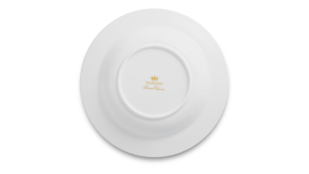 Тарелка закусочная Narumi Платиновый ноктюрн 23 см, фарфор костяной - фото 3
