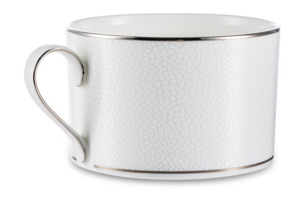 Чашка чайная с блюдцем Narumi Белый жемчуг 270 мл, фарфор костяной - фото 3