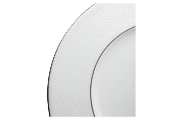 Тарелка пирожковая Narumi Белый жемчуг 16 см, фарфор костяной - фото 3