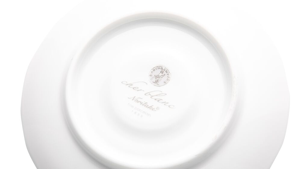 Чашка кофейная с блюдцем Noritake Шер Бланк 75 мл - фото 2