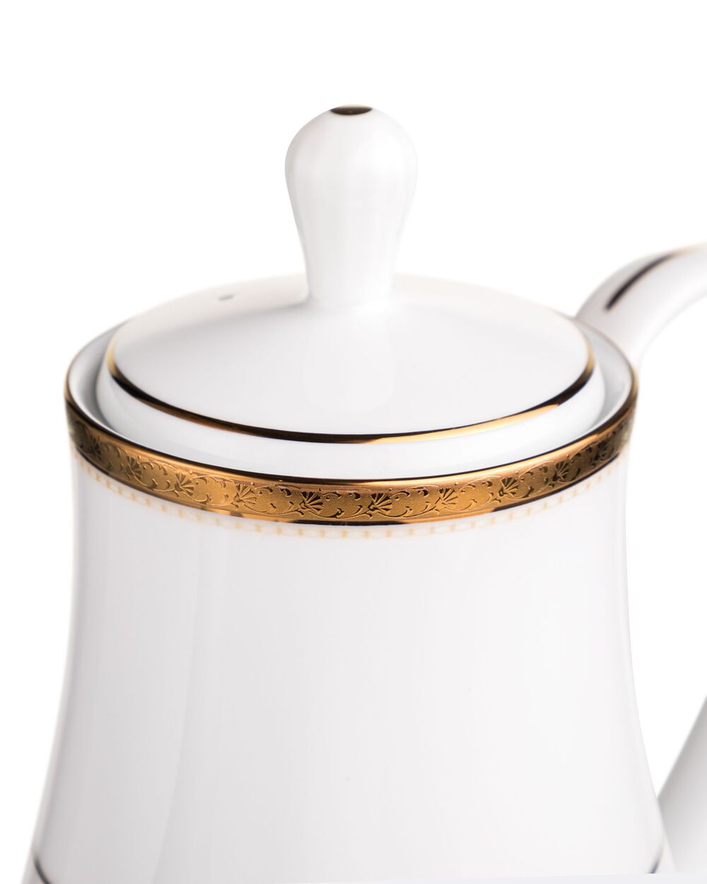 Сервиз чайно-кофейный Noritake Шарлотта Голд на 6 персон 15 предметов - фото 9