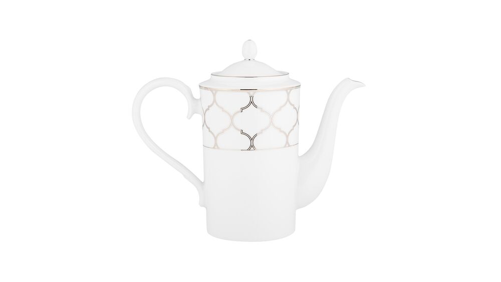 Кофейник Noritake Царский дворец, платиновый кант 1,45 л, фарфор - фото 8