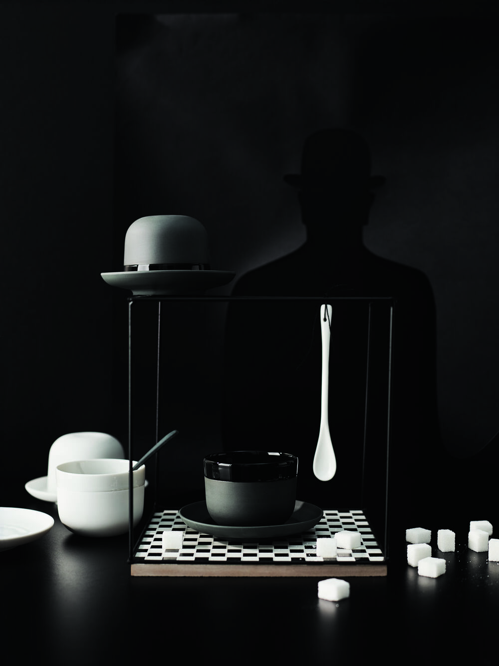 Чашка для эспрессо с блюдцем Rosenthal Капелло 210 мл, фарфор, черная - фото 2