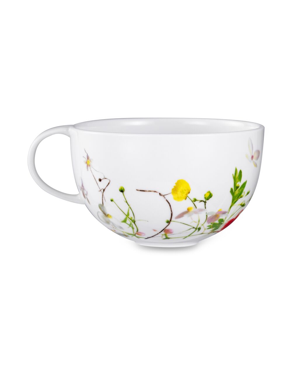 Чашка чайная с блюдцем Rosenthal Дикие цветы 250 мл, фарфор костяной - фото 7