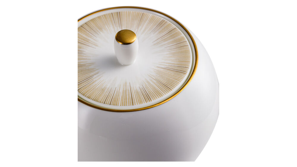 Сервиз чайный Narumi Сверкающее Золото на 6 персон 20 предметов, фарфор костяной - фото 10
