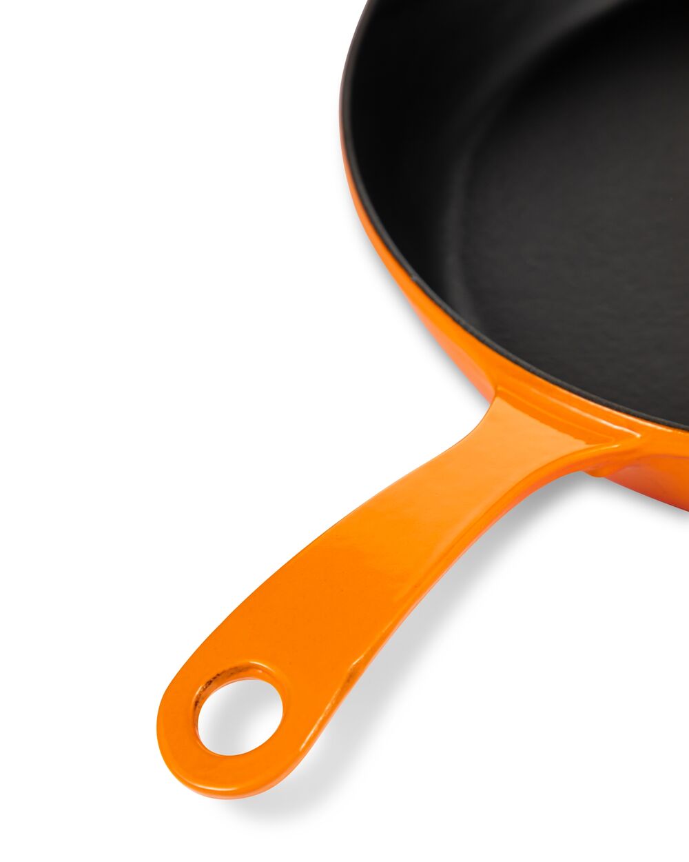 Сковорода  28 см, 2,3 л, чугун, оранжевая, Lava - фото 6