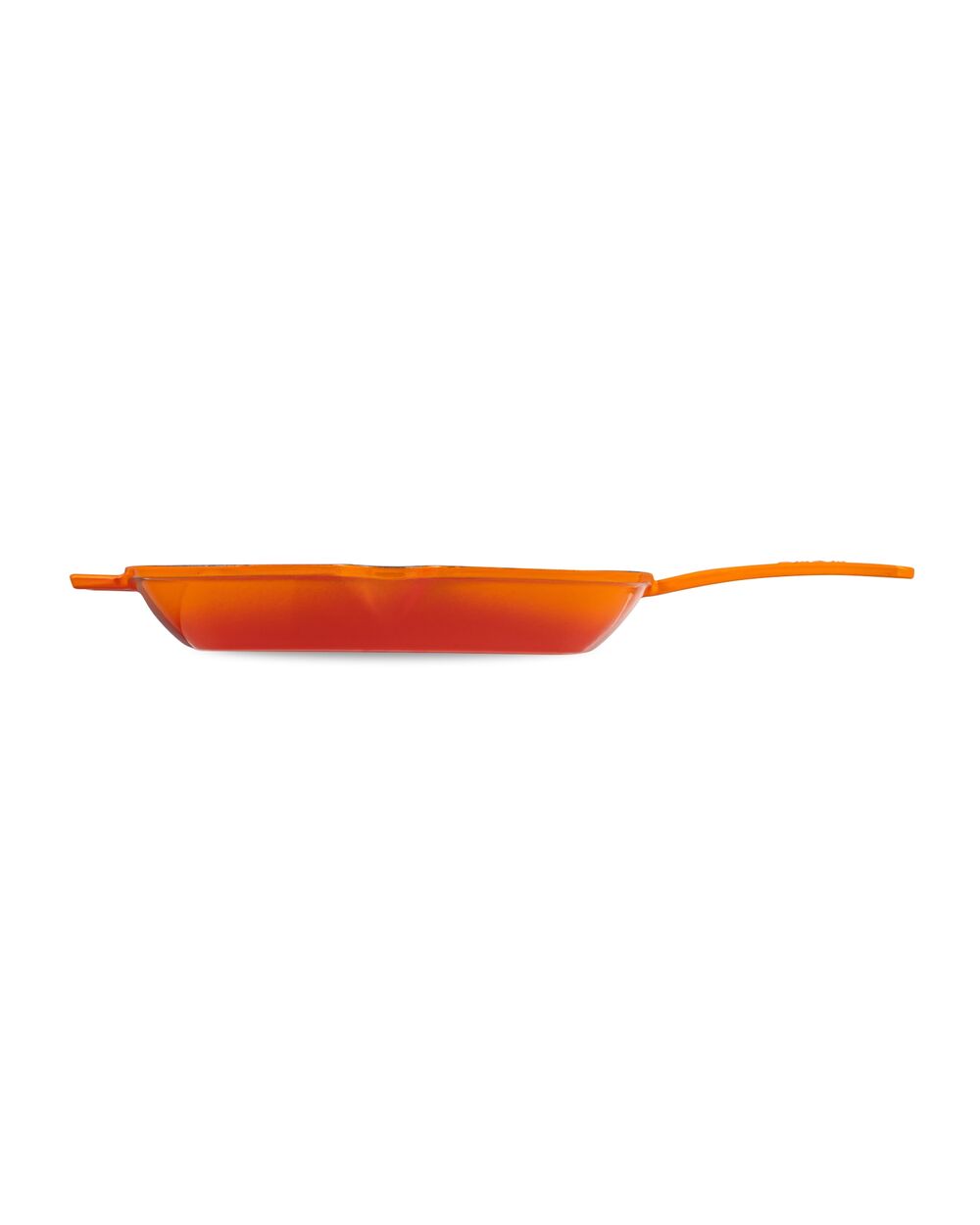 Сковорода-гриль квадратная  28 см,  2,1 л, чугун, оранжевая, Lava - фото 2