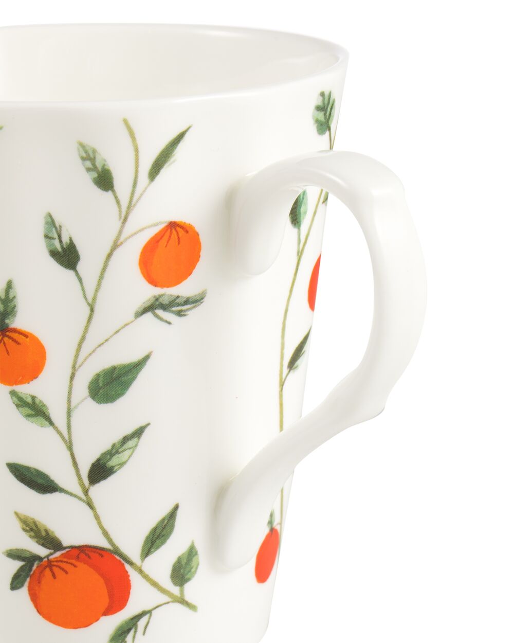 Кружка Heritage Фруктовый сад Апельсины 370 мл, фарфор костяной Just mugs - фото 4