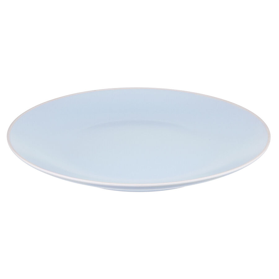 Набор обеденных тарелок Simplicity 26 см, голубые, 2 шт. - фото 2