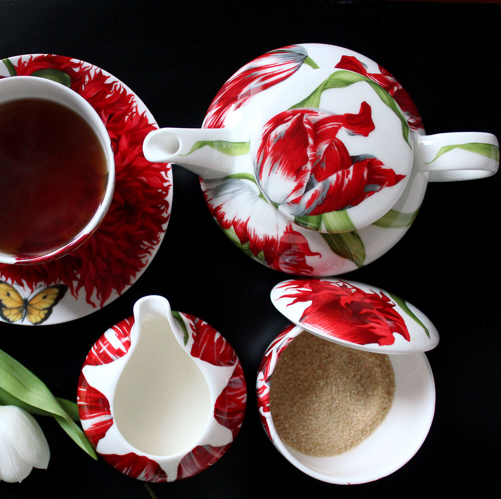 Набор для чая 3 предмета ( чайник 500 мл+чашка с блюдцем  275 мл), Emotion - фото 7