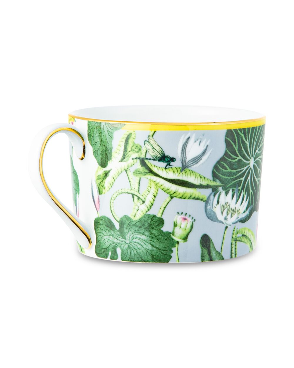 Чашка чайная с блюдцем Wedgwood Вандерласт Водяная лилия 180 мл, фарфор костяной - фото 5