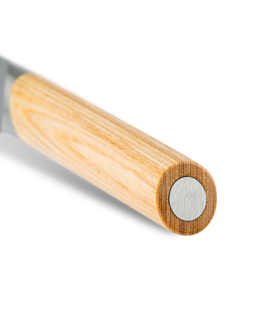 Нож хлебный KAI Магороку Композит 23 см, два сорта стали, ручка светлое дерево - фото 6