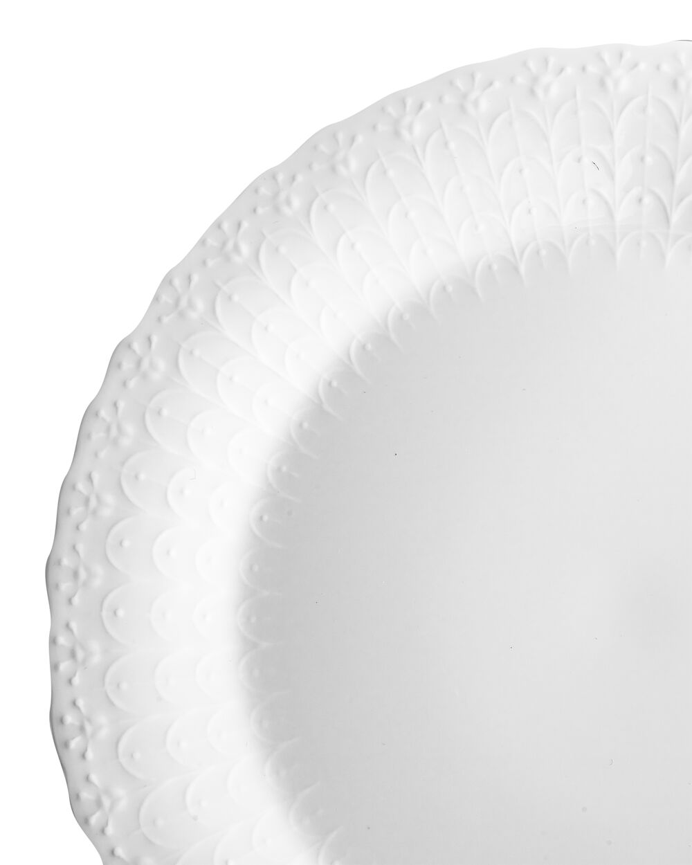 Сервиз столовый Narumi Белый шелк на 6 персон 20 предметов, фарфор костяной - фото 3