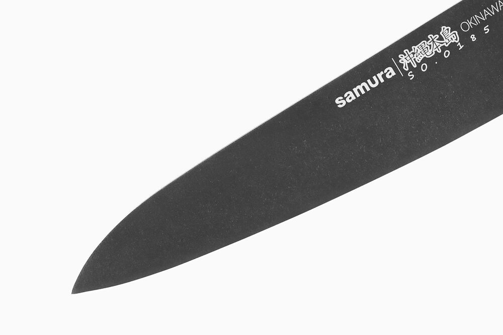 Нож кухонный "Samura OKINAWA" Гюто 170 мм, AUS-8 с галт., палисандр - фото 3