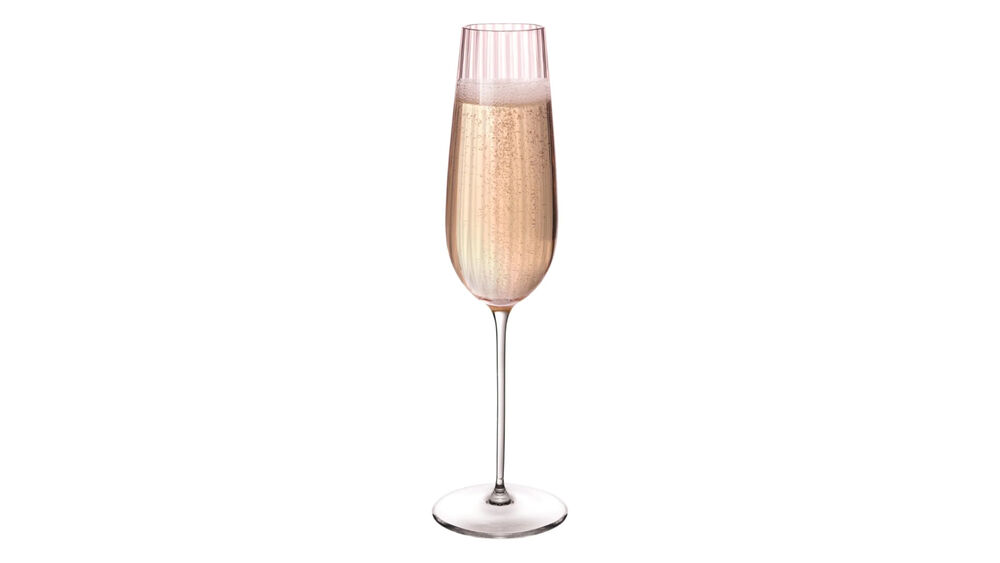Бокал для шампанского 200 мл Nude Glass Round UP Dusty Rose - фото 2