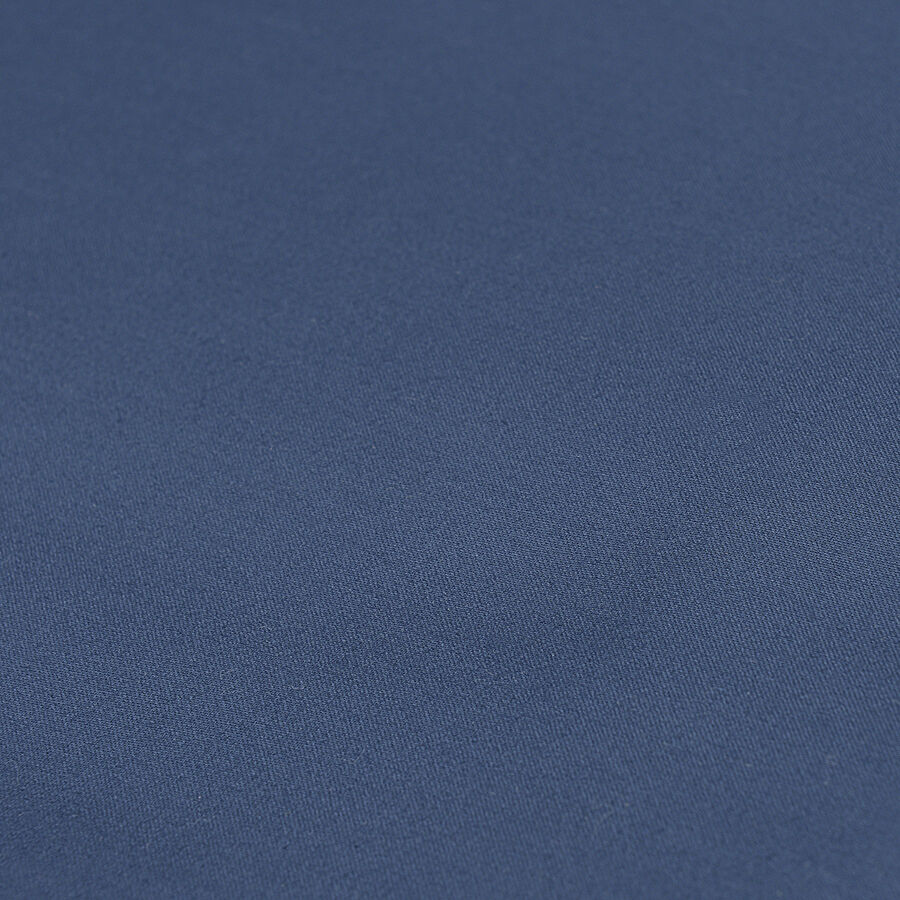 Простыня 240х270 см из премиального сатина темно-синего цвета , Tkano Essential - фото 2