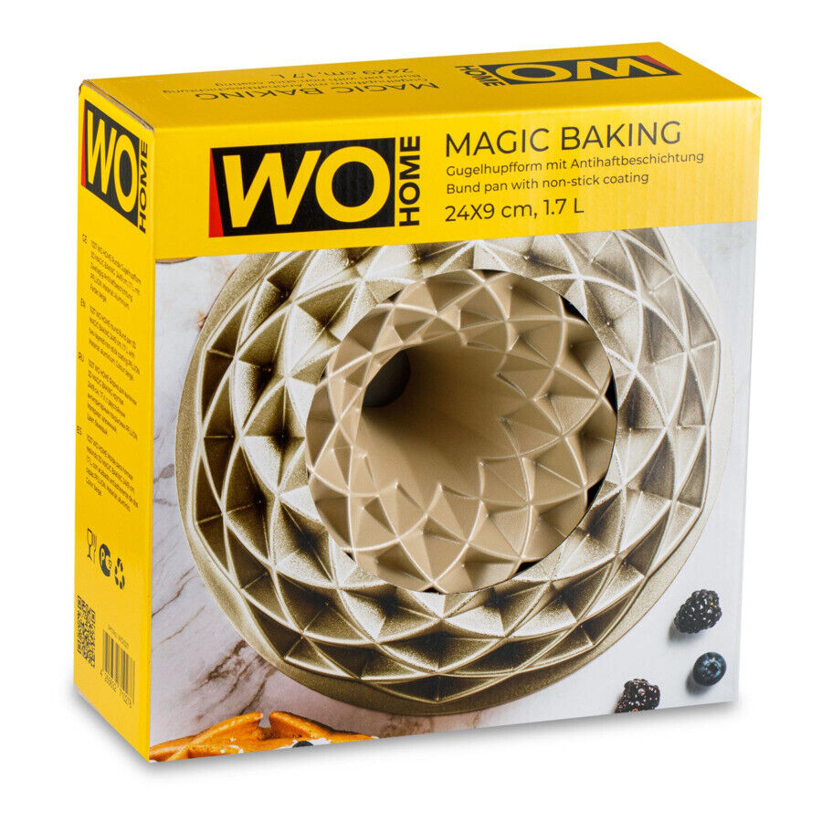 Форма для выпечки кекса WO HOME 3D Magic Baking, антипригарное покрытие - фото 4