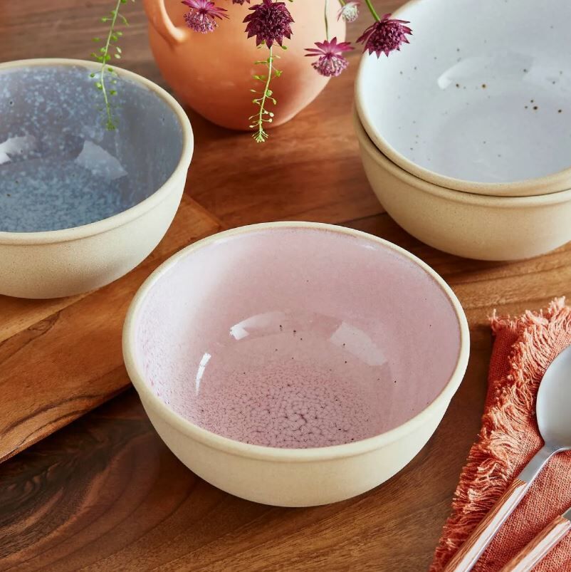 Салатник порционный 15 см Portmeirion Минералы Розовый кварц, керамика - фото 2
