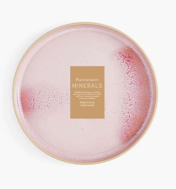 Тарелка обеденная 26 см Portmeirion Минералы Розовый кварц, керамика - фото 6