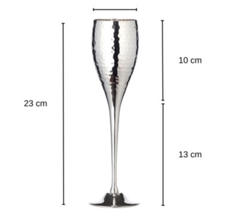 Набор фужеров для шампанского Додо 200мл, Н23 см, 2 шт, Edzard - фото 3