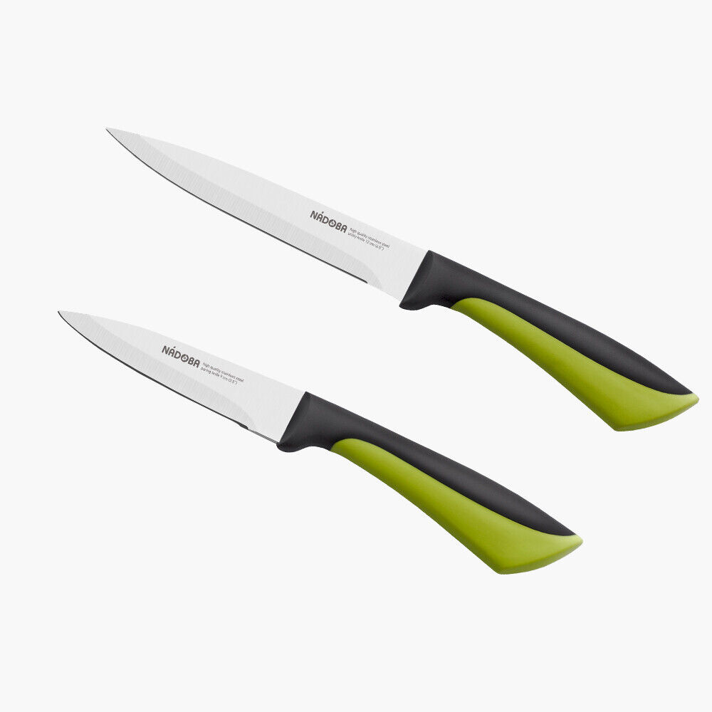 Набор Классик из 2 кухонных ножей в блистере, NADOBA, серия JANA - фото 2