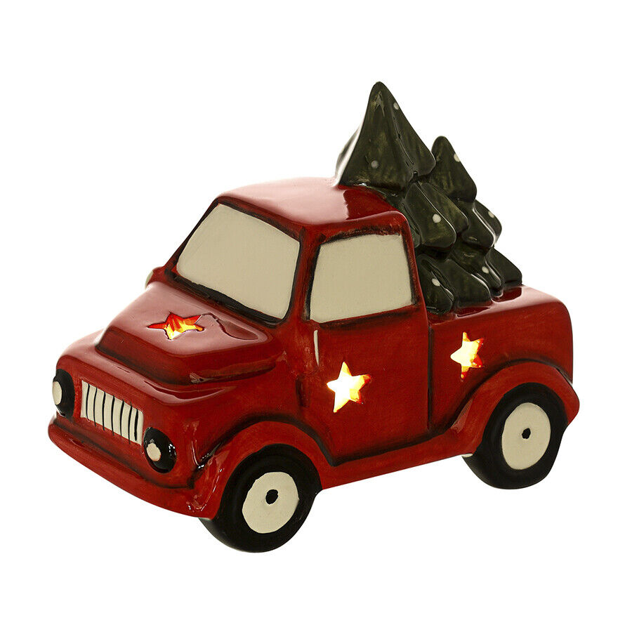 Декор новогодний с подсветкой Magic truck из коллекции New Year Essential, 10,5 см - фото 2