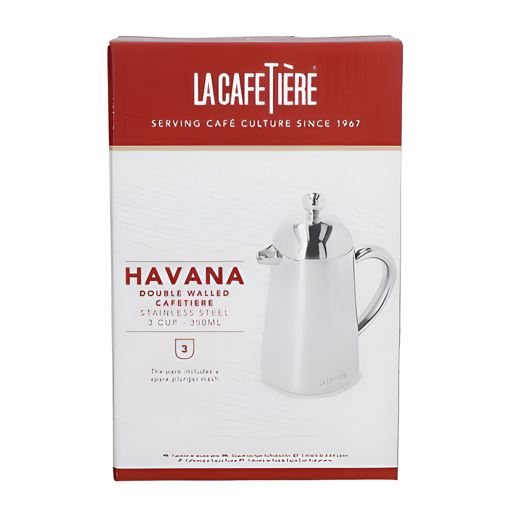 Кофейник Havana с двойными стенками, на 3 чашки La Cafetière, нержавеющая сталь - фото 2