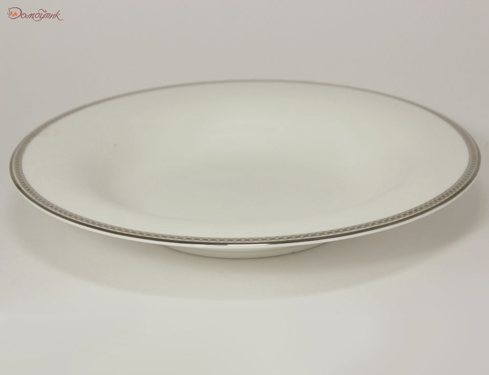 Набор суповых тарелок "Серебряная вышивка" 24 см, 6 шт. - фото 3