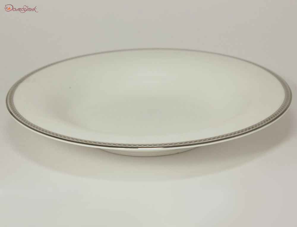 Тарелка суповая "Серебряная вышивка" 24 см - фото 3